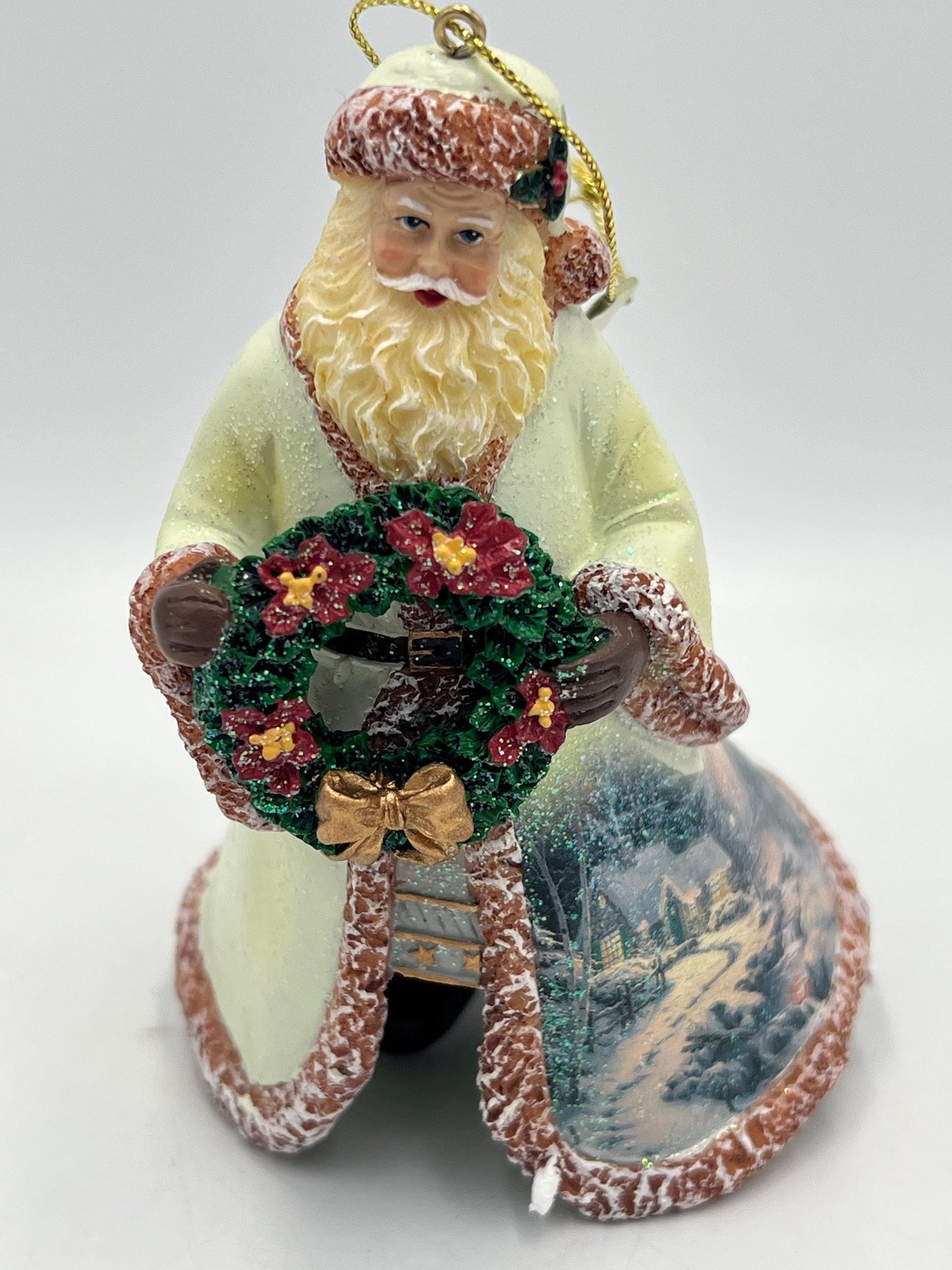 Thomas Kinkade Santa Ornaments, Collections 11, 15, 35, 37