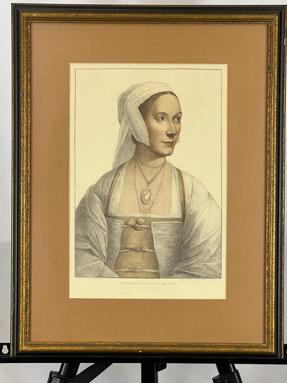 Hans Holbein Antique Monograph Portrait Prints (10 Individuals) - Your Choice