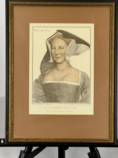 Hans Holbein Antique Monograph Portrait Prints (10 Individuals) - Your Choice