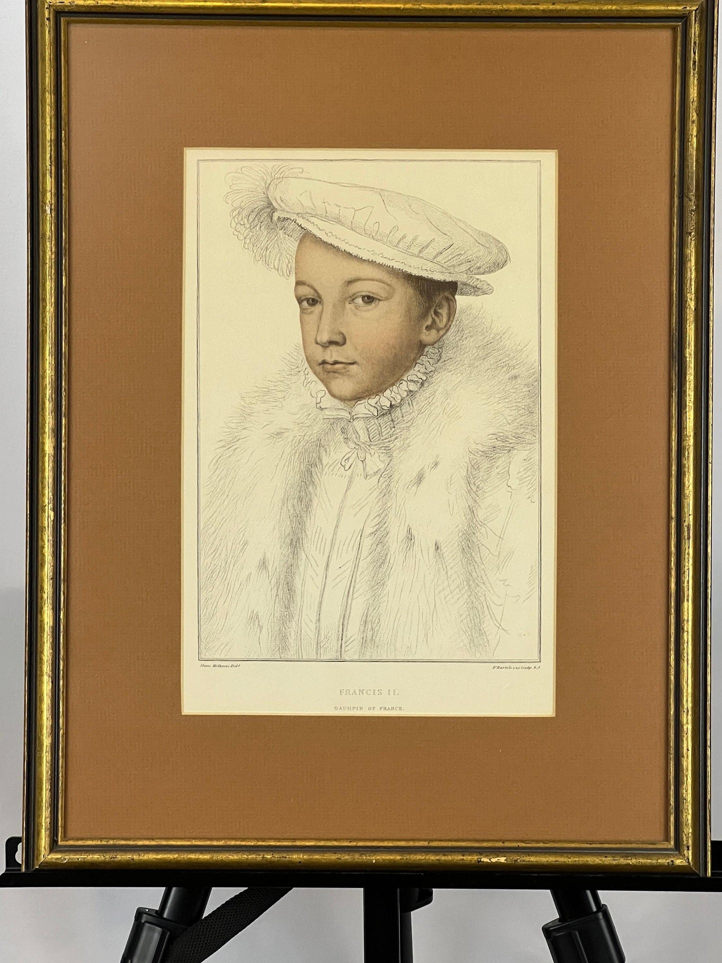 Hans Holbein Antique Monograph Portrait Prints (10 Individuals) - Your Choice