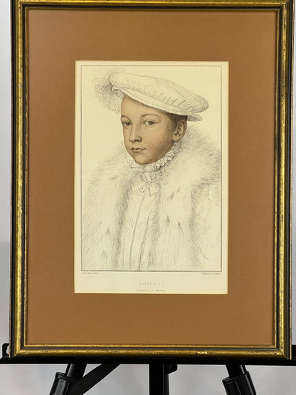 Hans Holbein Antique Monograph Portrait Prints (10 Individuals) - Your Choice