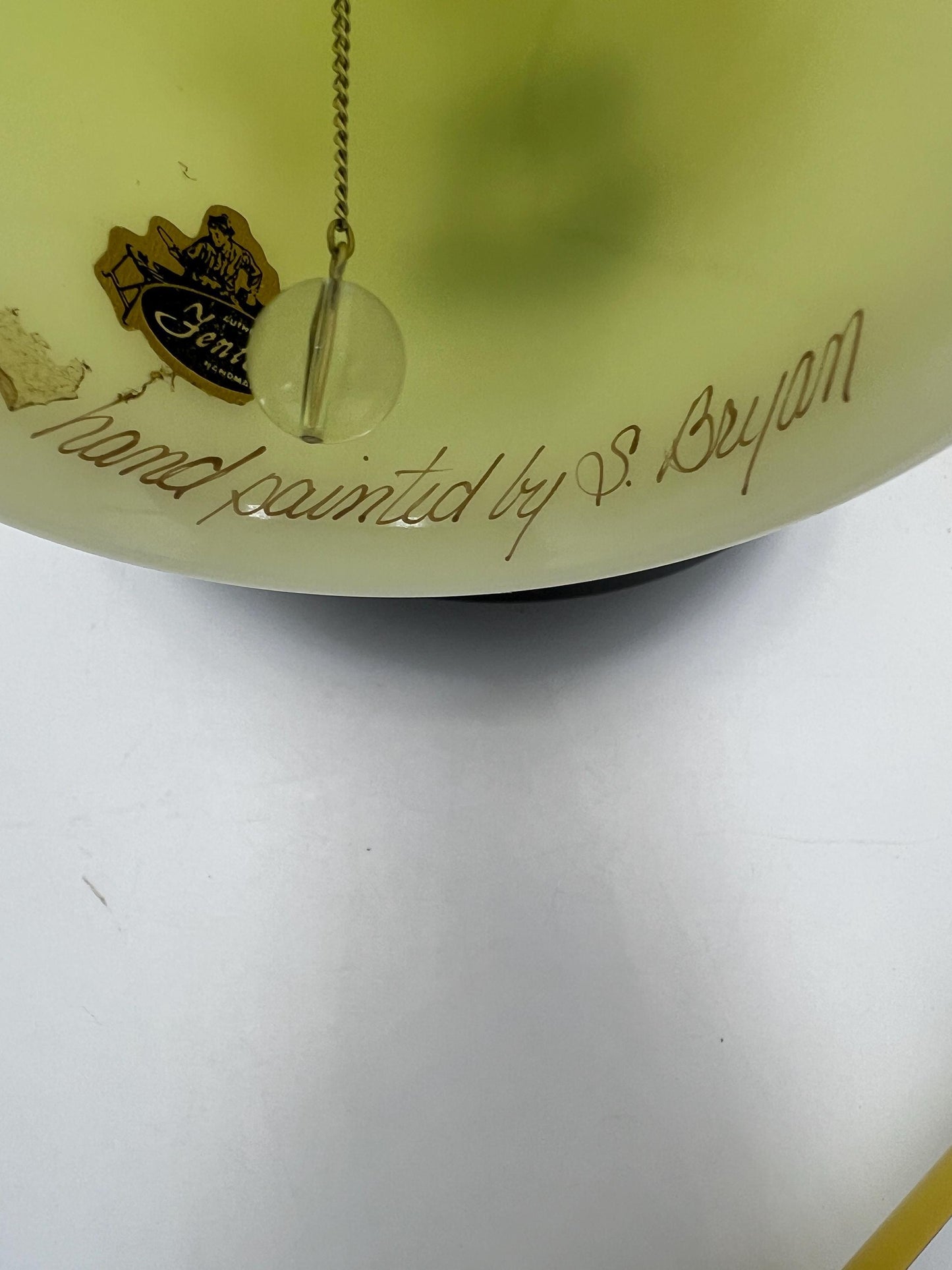 Fenton Mother's Day Bells Custard Glass GLOWS - Your Choice