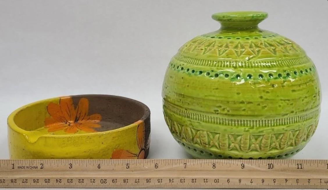 Mid Century Modern Aldo Londi Bitossi Pottery Pieces