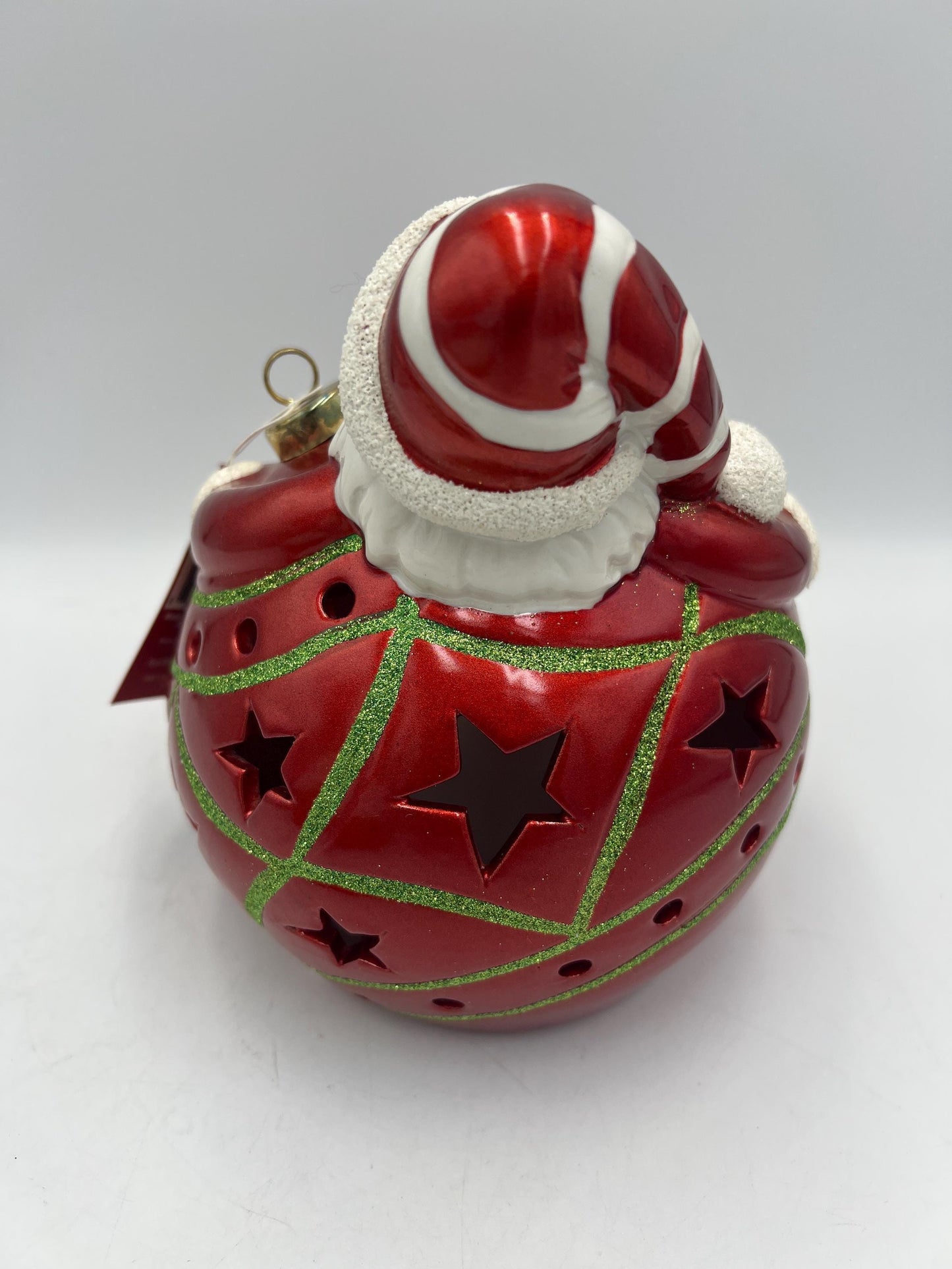 Frosty Snowman or Santa Luminary: Multicolor Flameless
