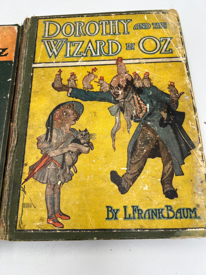 Books - Fragile -  Classic Literature - Early edition - Pinocchio- Alice in Wonderland - Wizard of Oz
