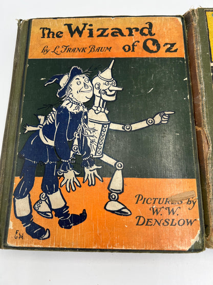 Books - Fragile -  Classic Literature - Early edition - Pinocchio- Alice in Wonderland - Wizard of Oz