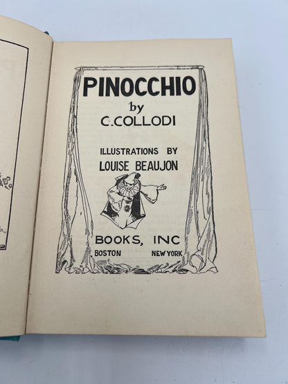 Books - Fragile -  Classic Literature - Early edition - Pinocchio- Alice in Wonderland - Wizard of Oz