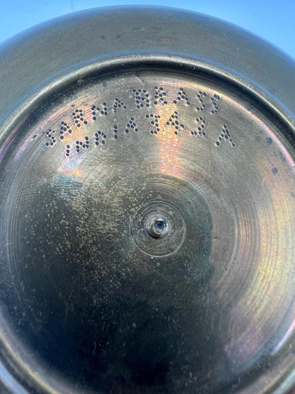 Covered Brass Bowl India Sarna Brass