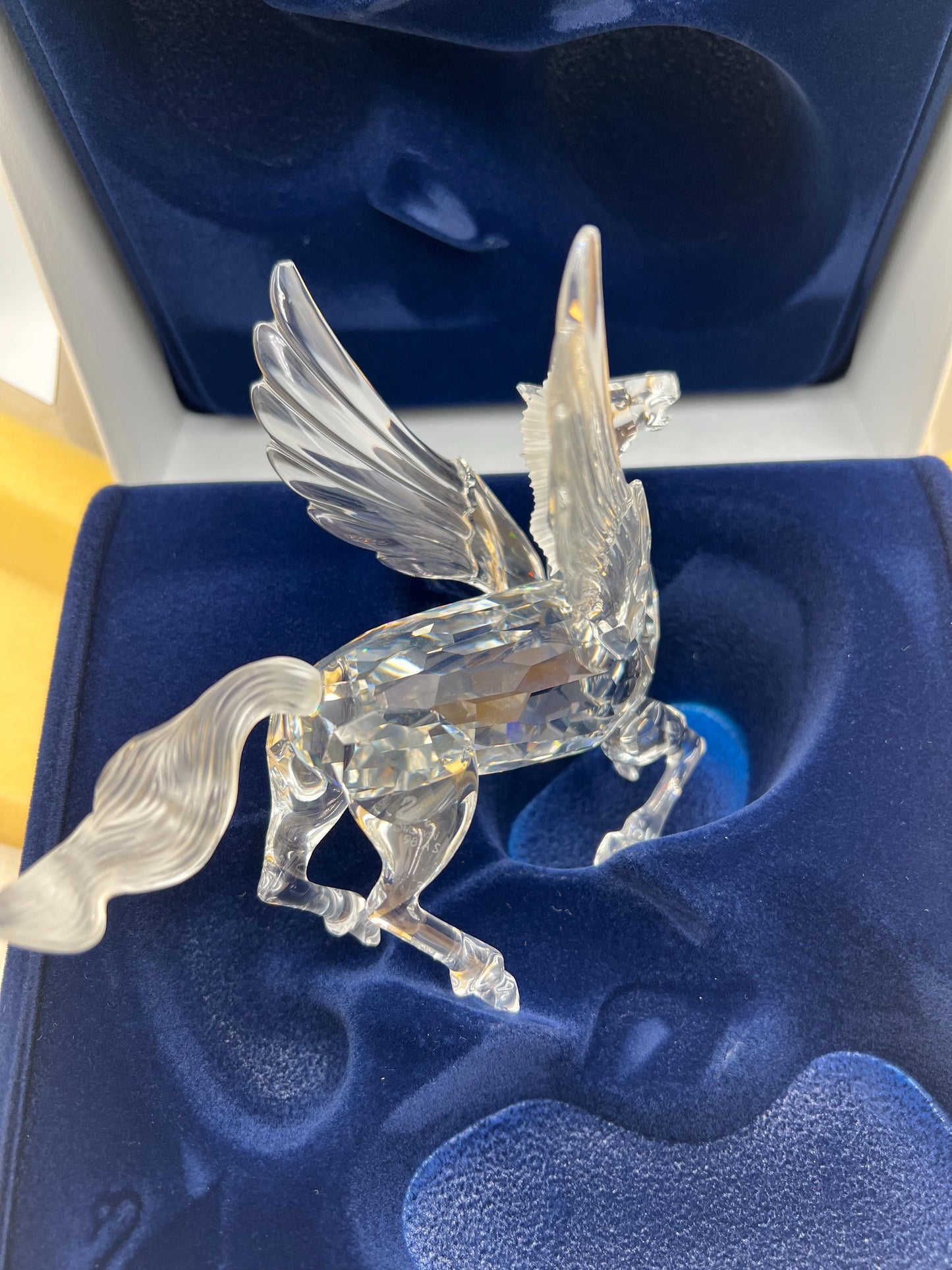 Swarovski Pegasus, Fabulous Creatures series, 1998, in Original Box and Packaging