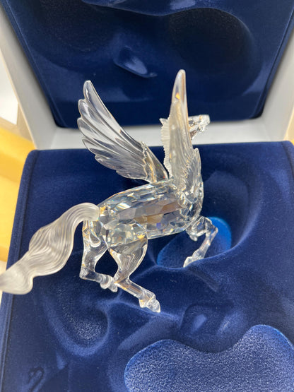 Swarovski Pegasus, Fabulous Creatures series, 1998, in Original Box and Packaging