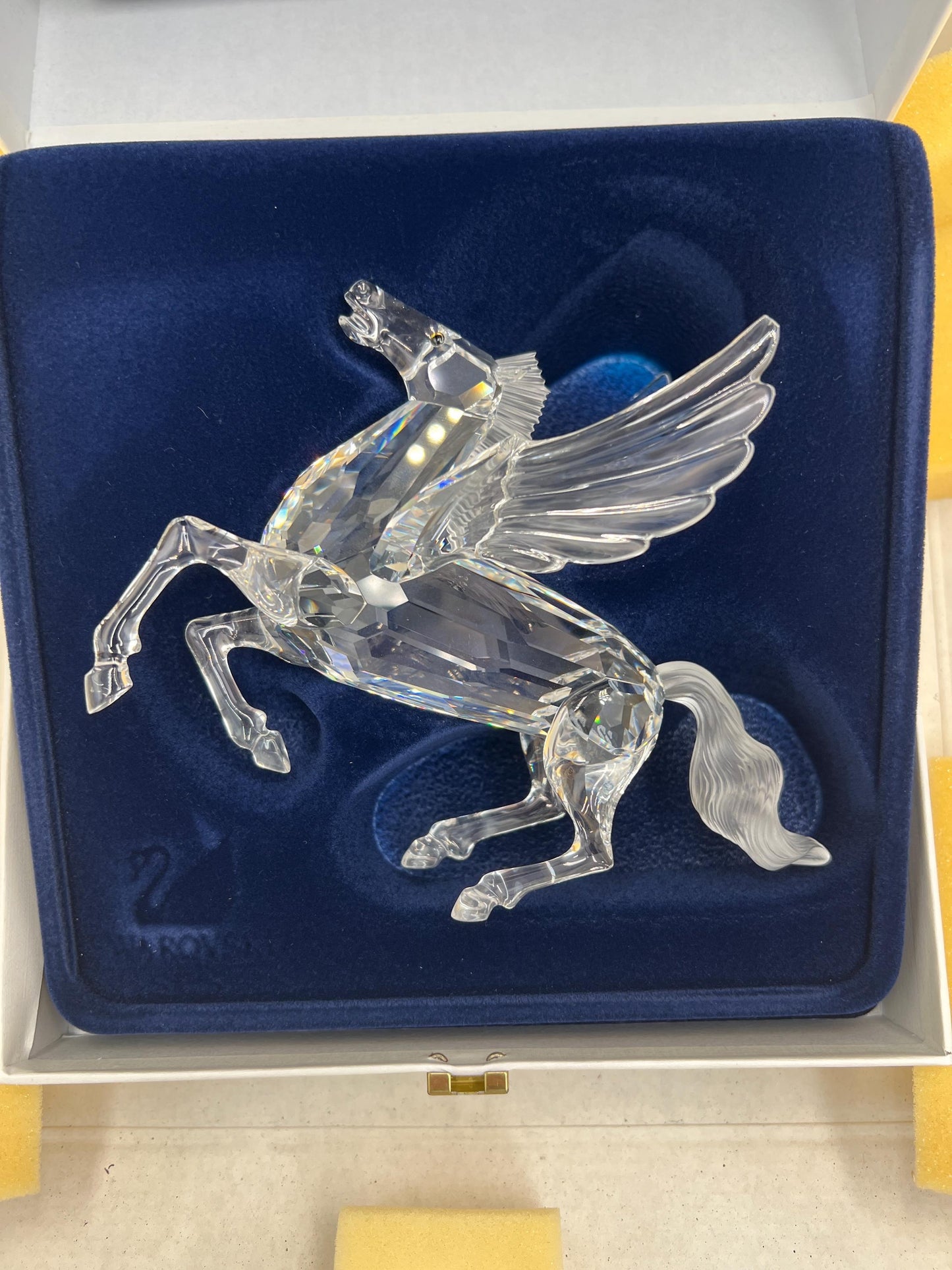 Swarovski Pegasus, Fabulous Creatures series, 1998, in Original Box and Packaging