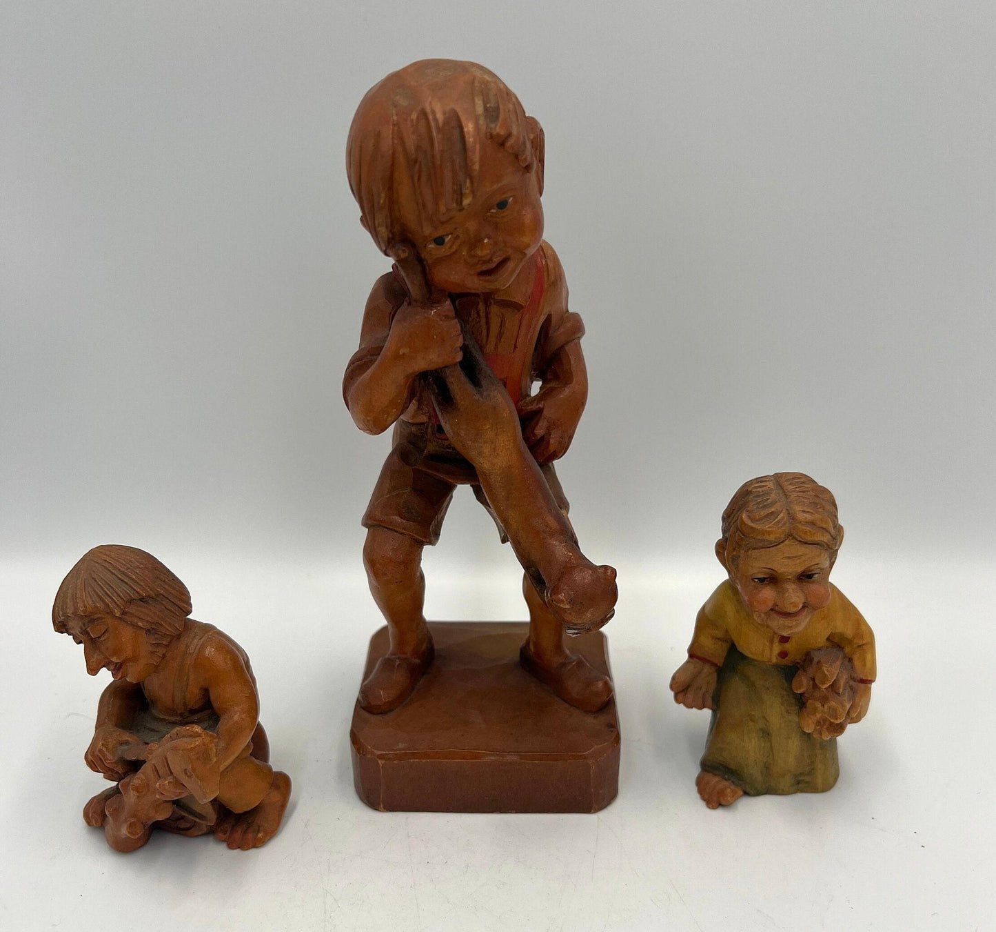 Italian Handcrafted Wooden Figures - Your Choice