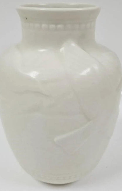 Vintage Rookwood Pottery 1939 6466 Bird Cameo Vase