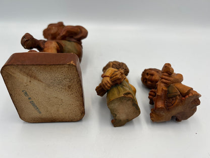 Italian Handcrafted Wooden Figures - Your Choice