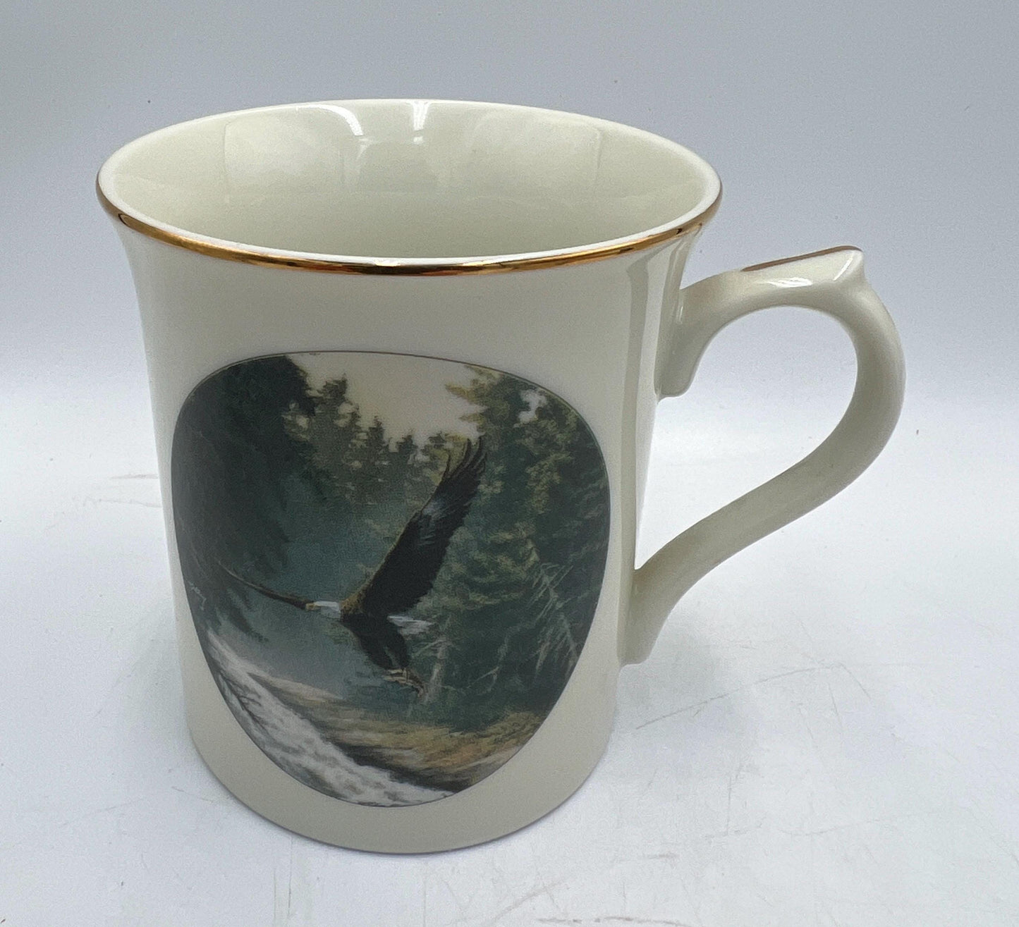 Lenox Eagle Conservation Collection 1994 Complete Mug Set of 4
