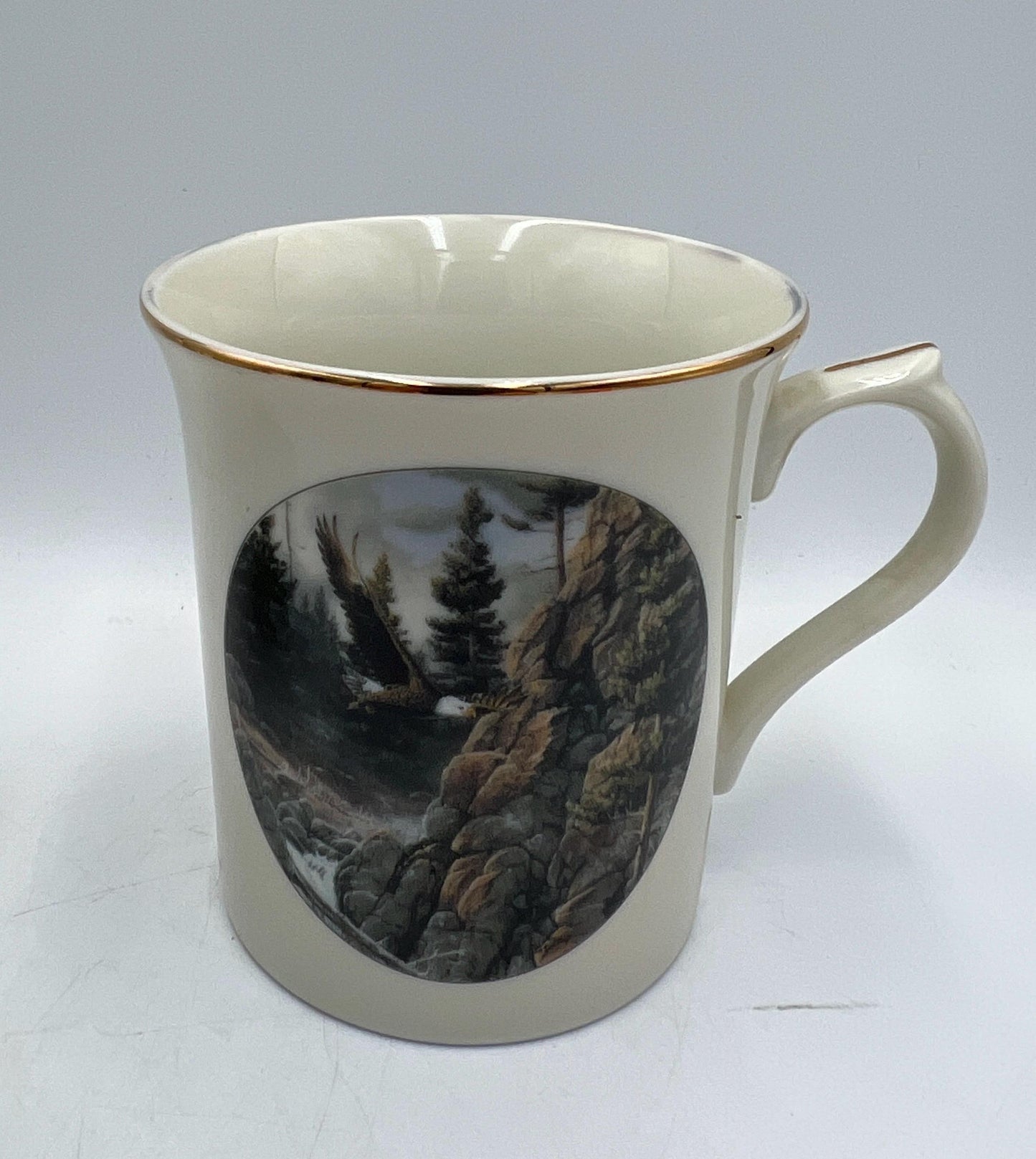 Lenox Eagle Conservation Collection 1994 Complete Mug Set of 4