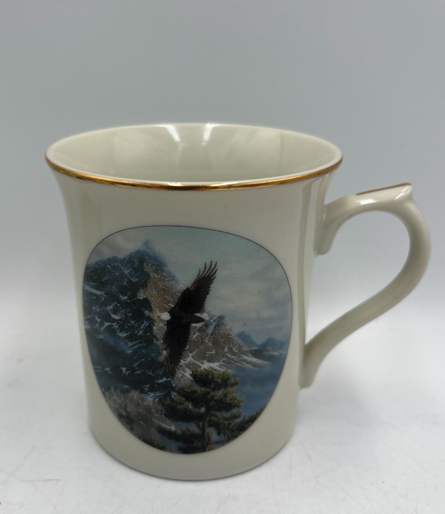 Lenox Eagle Conservation Collection 1994 Complete Mug Set of 4