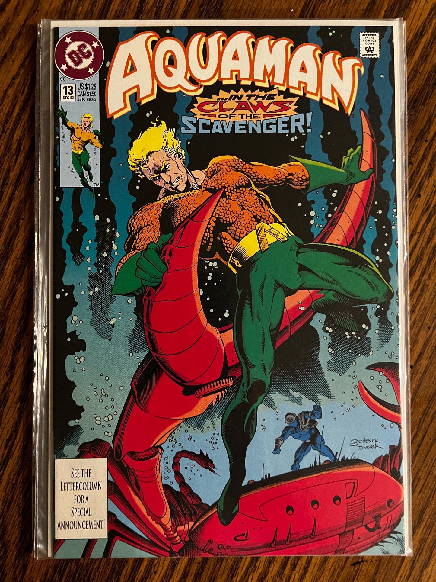 Aquaman Comics #1–13 (DC 1991–1992) Complete Early Run | Dec 1991–Dec 1992