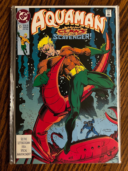 Aquaman Comics #1–13 (DC 1991–1992) Complete Early Run | Dec 1991–Dec 1992
