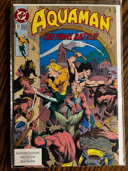 Aquaman Comics #1–13 (DC 1991–1992) Complete Early Run | Dec 1991–Dec 1992