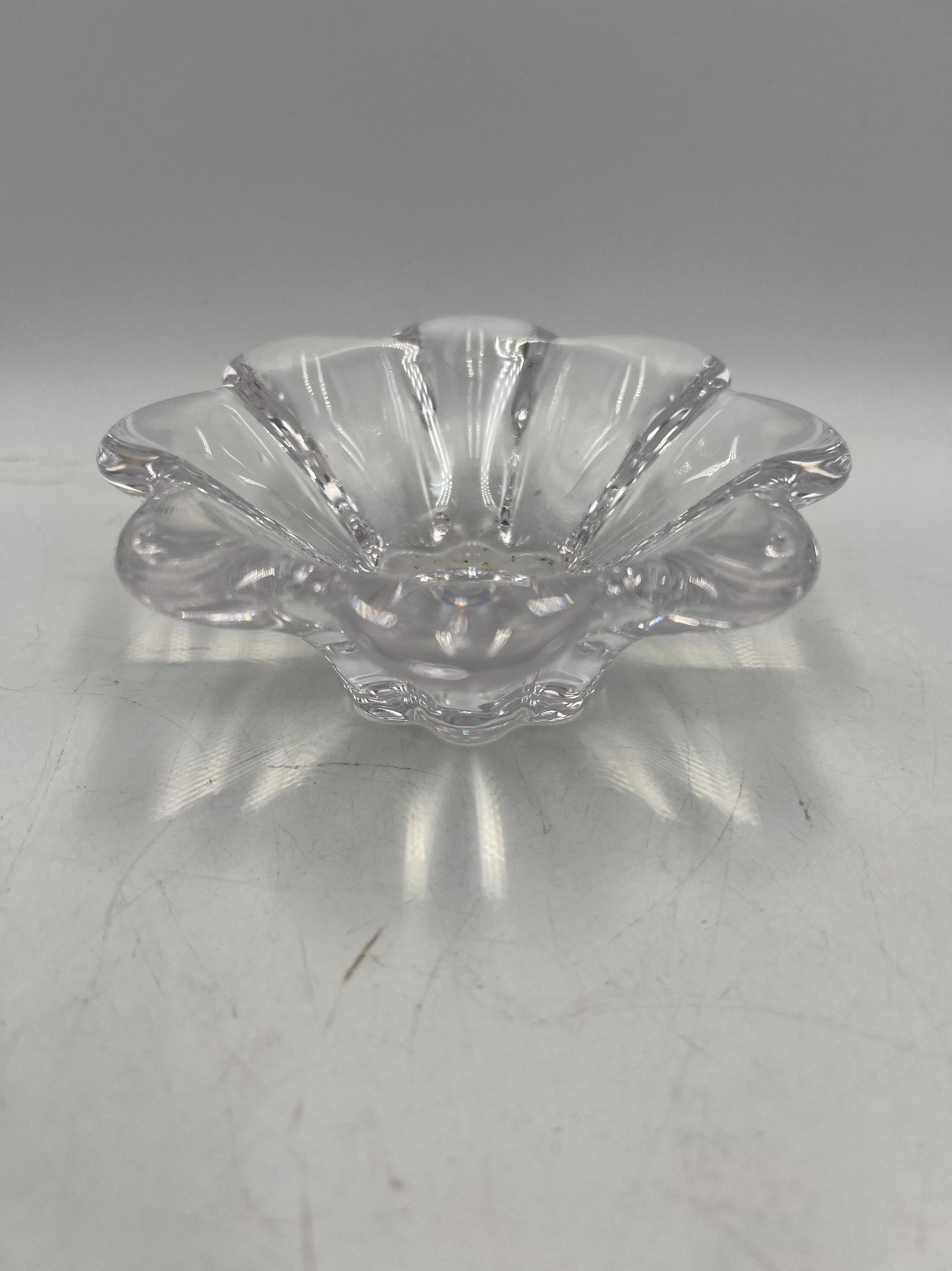 Art Glass - Mikasa Dish - Jonal Hershey Kiss - Holiday Teleflora Dish - Snowflake - Zinnia Petal - Cube