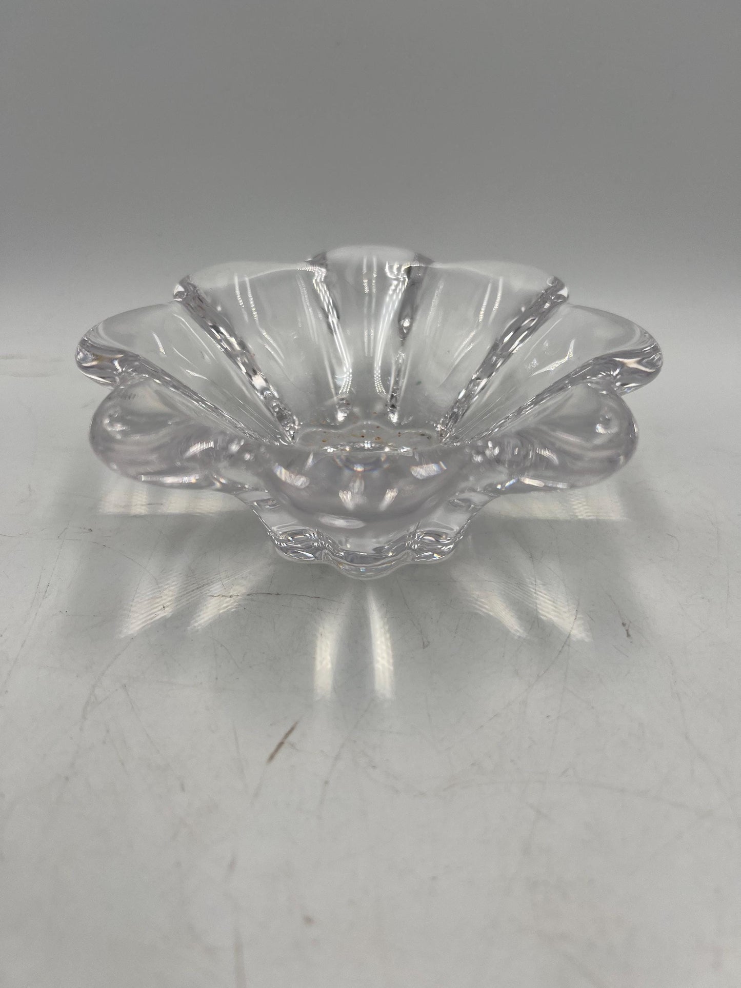 Art Glass - Mikasa Dish - Jonal Hershey Kiss - Holiday Teleflora Dish - Snowflake - Zinnia Petal - Cube
