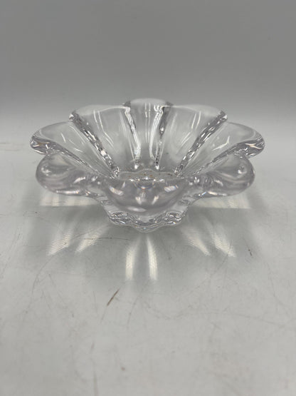 Art Glass - Mikasa Dish - Jonal Hershey Kiss - Holiday Teleflora Dish - Snowflake - Zinnia Petal - Cube