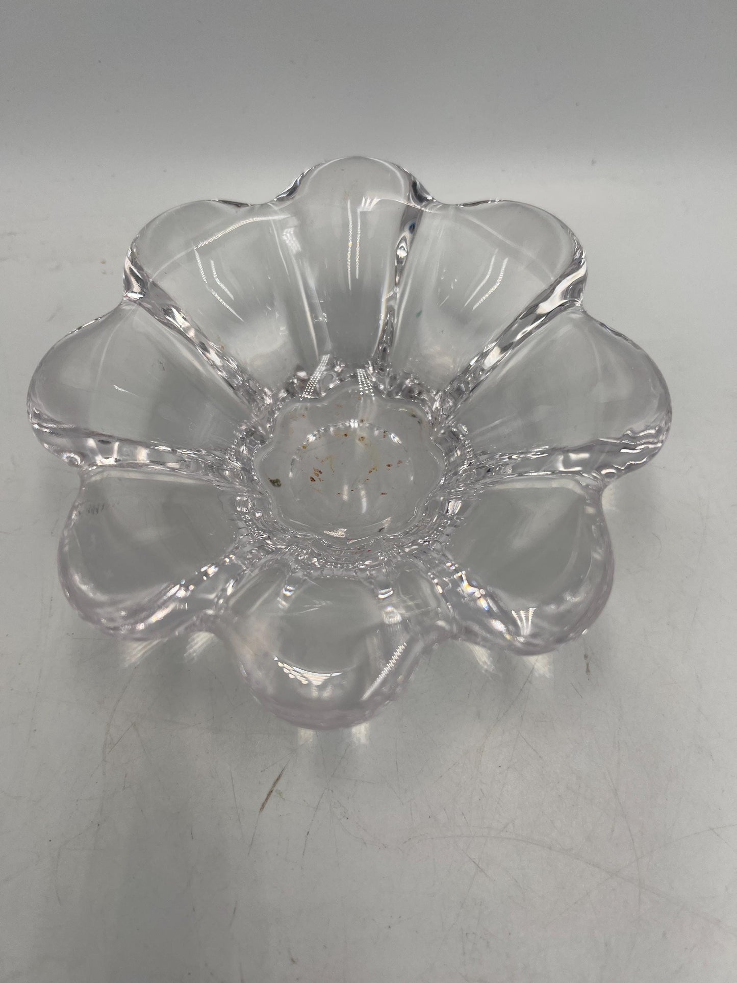 Art Glass - Mikasa Dish - Jonal Hershey Kiss - Holiday Teleflora Dish - Snowflake - Zinnia Petal - Cube