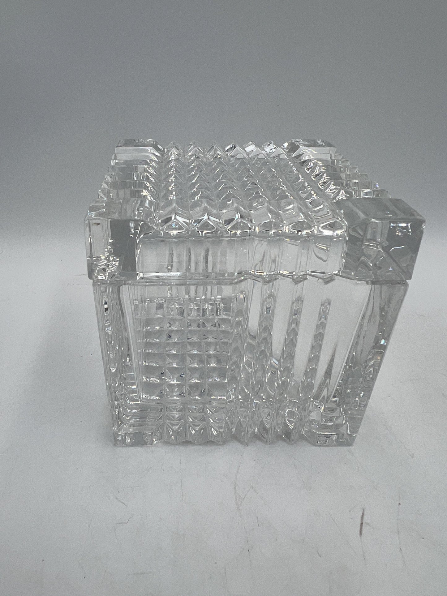 Art Glass - Mikasa Dish - Jonal Hershey Kiss - Holiday Teleflora Dish - Snowflake - Zinnia Petal - Cube