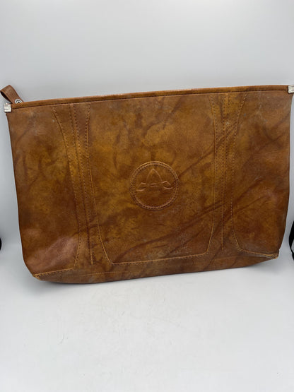 Vintage 70s American Tourister Brown Document Laptop Bag Luggage