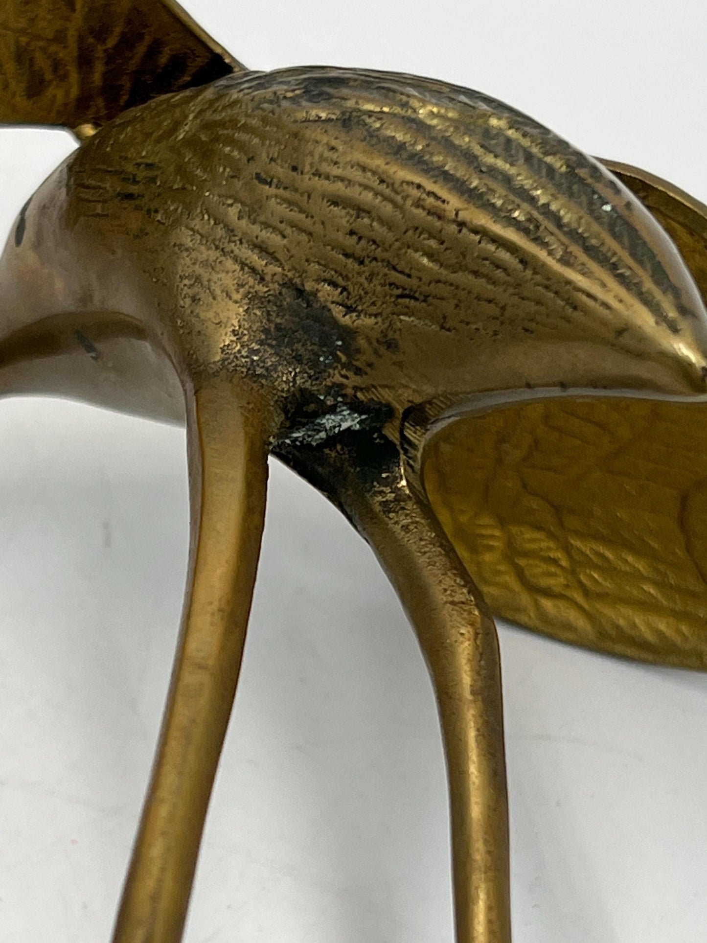 Vintage Brass Cranes