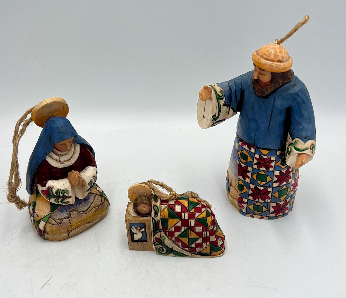 Nativity Set: Jim Shore Heartwood Creek - Folk Art Style