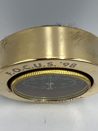 Compass Brass Paperweight