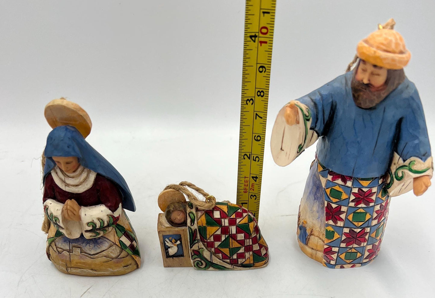 Nativity Set: Jim Shore Heartwood Creek - Folk Art Style