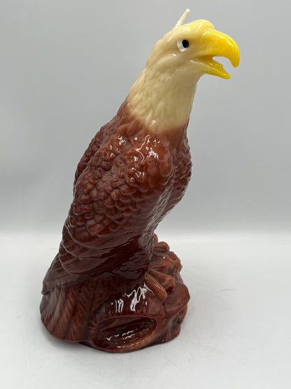 Sculpted Eagle Wax Candle - Stunning