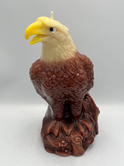 Sculpted Eagle Wax Candle - Stunning