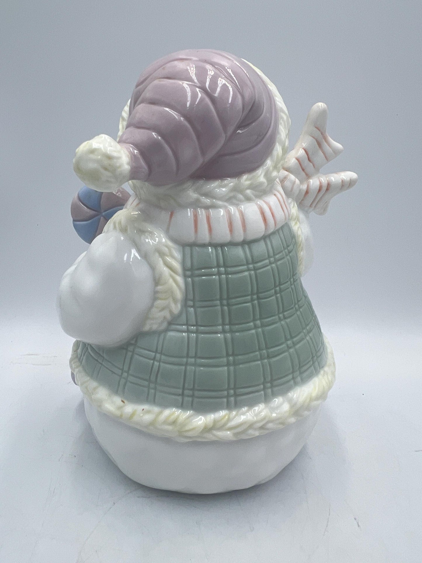 Christmas Decorations: Snowman Table Piece or Candy Dish