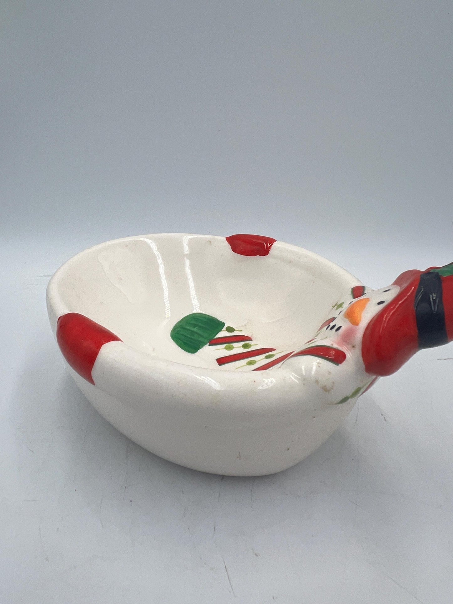 Christmas Decorations: Snowman Table Piece or Candy Dish