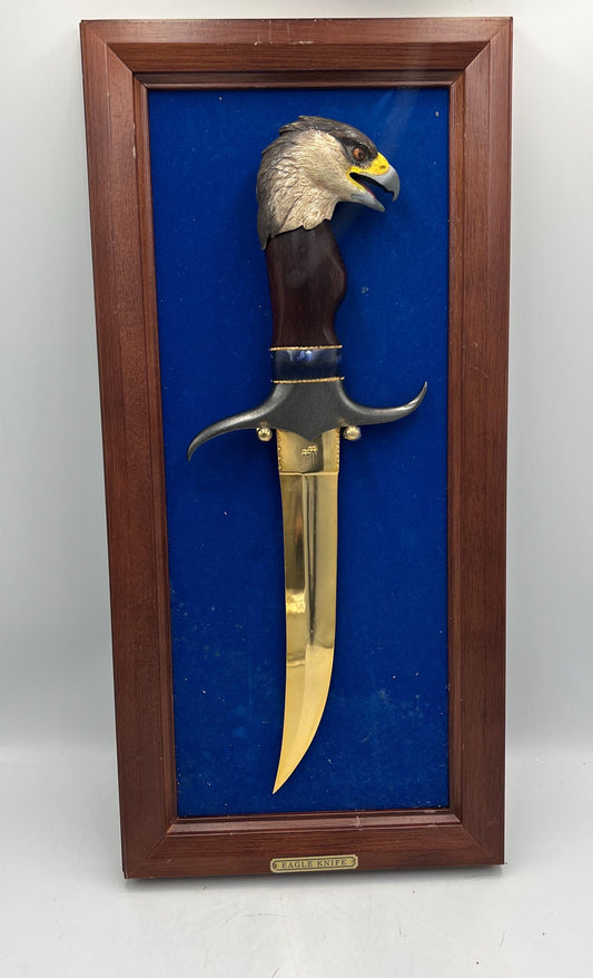 American Majestic Eagle Knife 14 Inch Decorative Knife With Frame