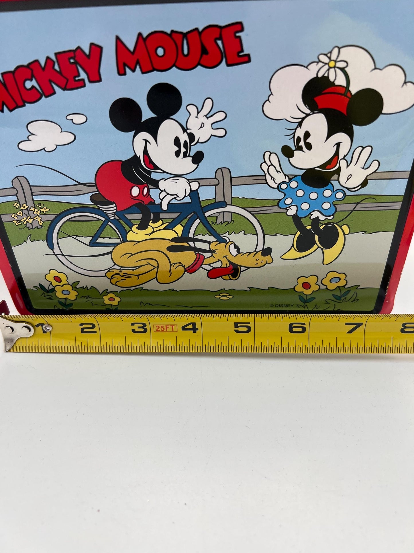 Vintage Aladdin Mickey Mouse Lunchbox with Thermos  Mickey Mouse Head Lunch Kit 80's Disney Thermos Combo Collectible - Sold Individually
