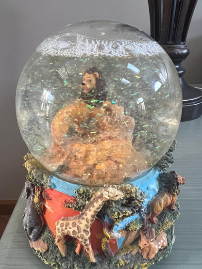 Born Free Music Box Snow Globe