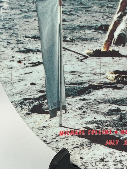 Vintage Plastic Plate Featuring the 1969 Nasa Moon Landing by Texas Ware