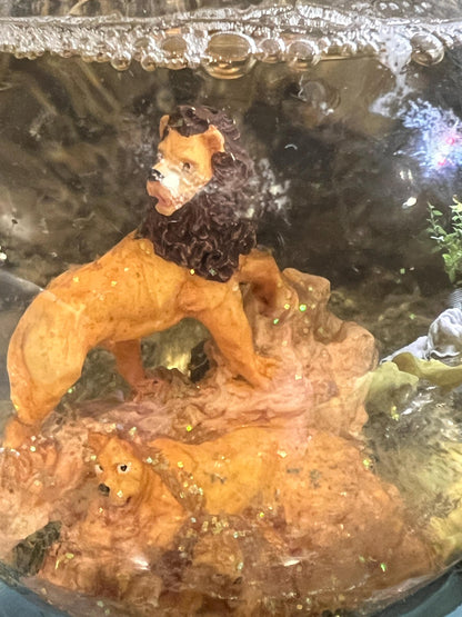 Born Free Music Box Snow Globe