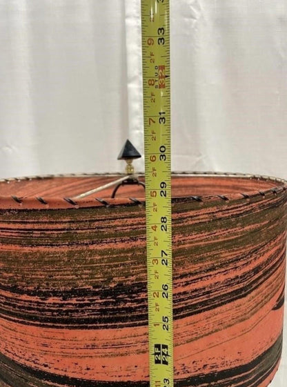Figural Table Lamp: Green Fairy Style - Mid Century Chalk Ware