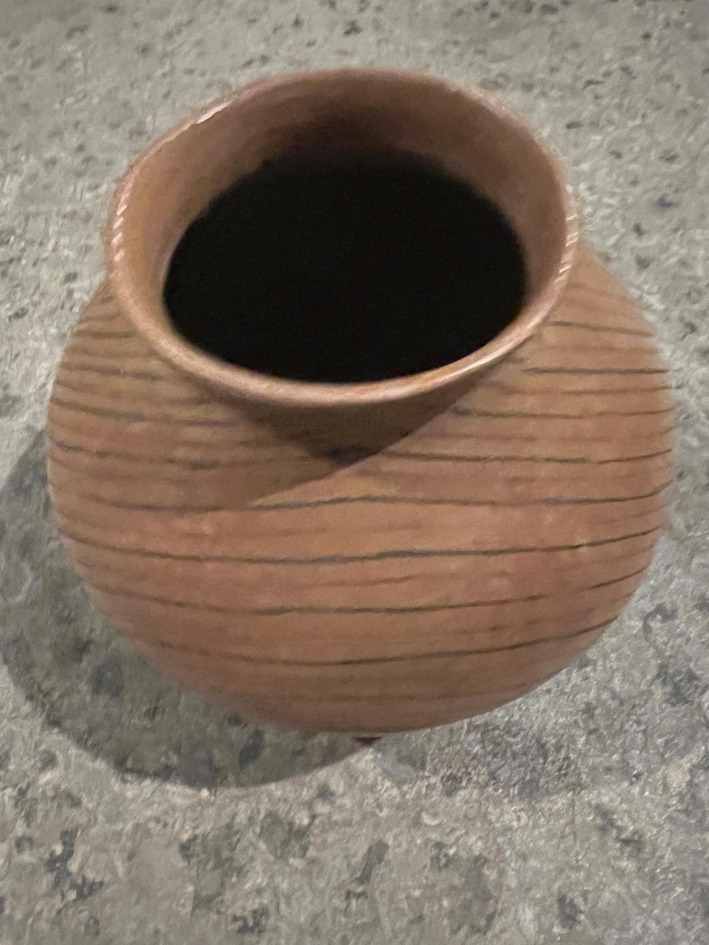 Vintage Pottery Vessel: Handcrafted Rustic Water Storage - Ceramic Art