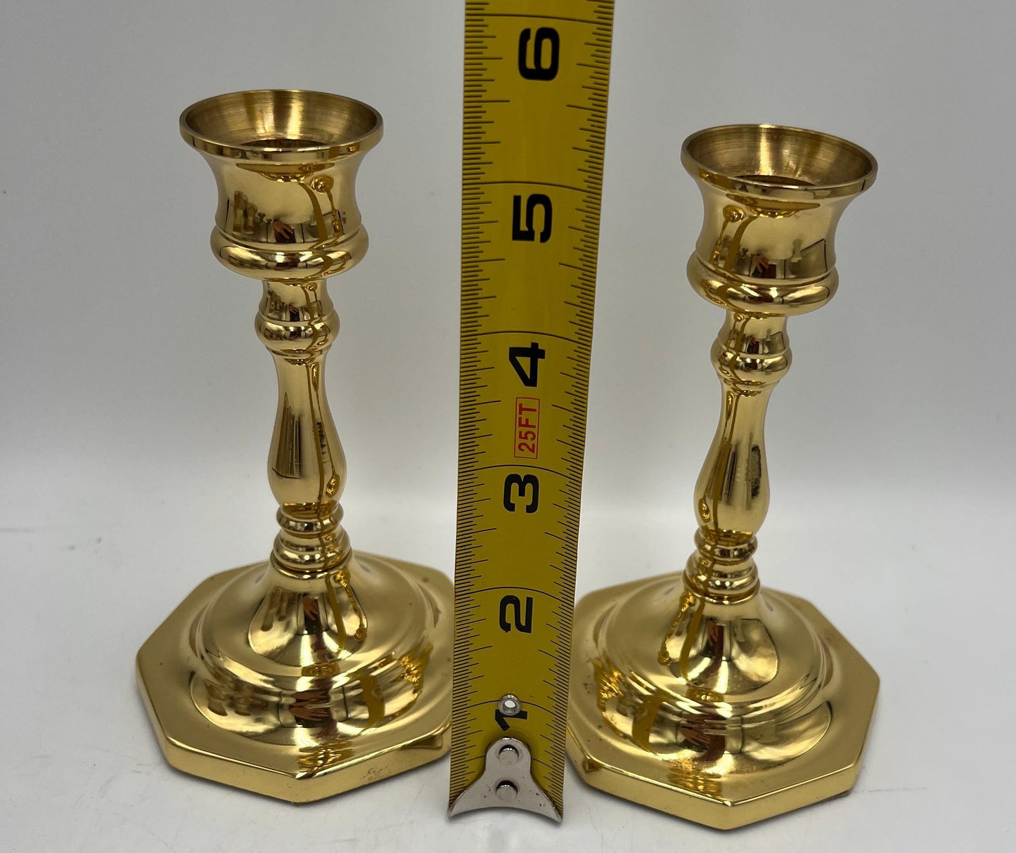 Ceramic Candlestick Holder Signed Art Pottery