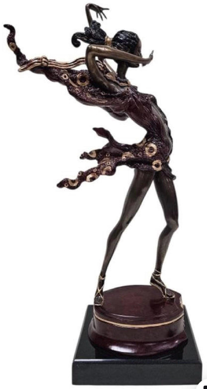 Sergey Kazaryn Fiery Dancer Orig. Bronze Sculpture