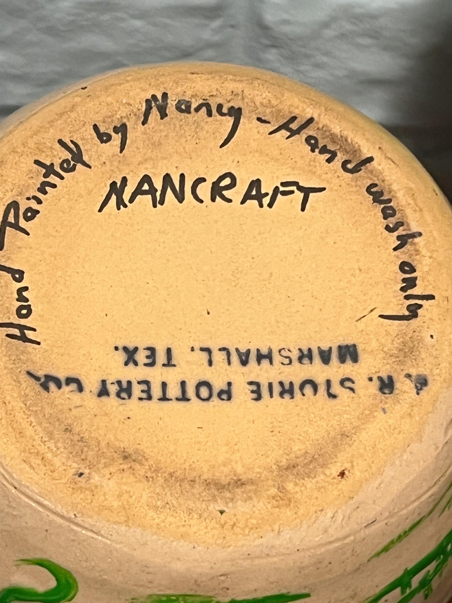 P. R. Storie Pottery Nancraft Signed Ceramic Pottery