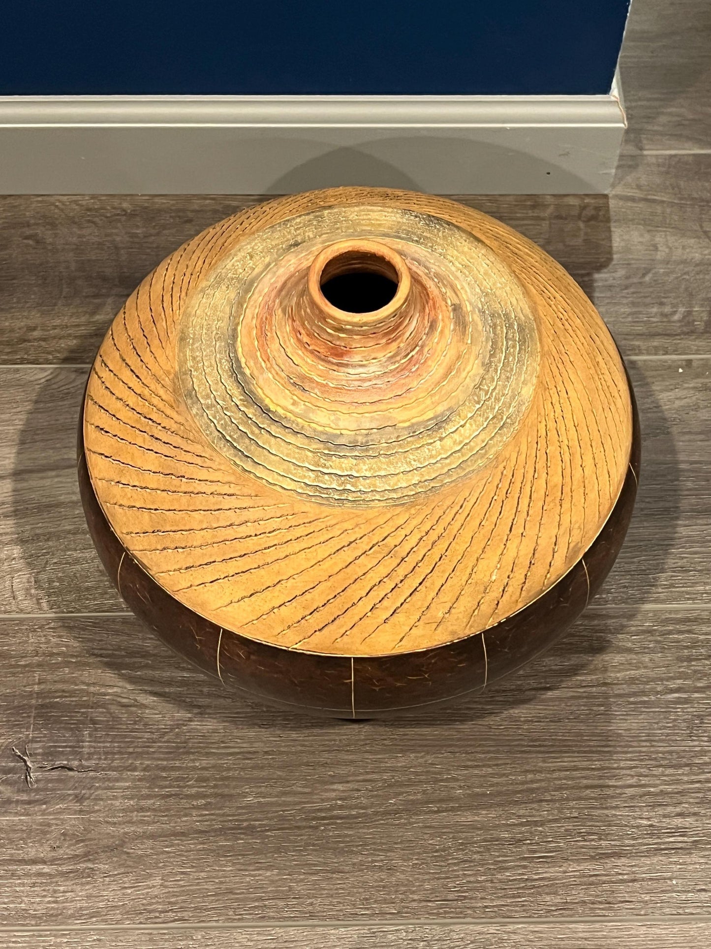 Ceramic Vase: Filipino Artisan Pottery - Unique Home Accent