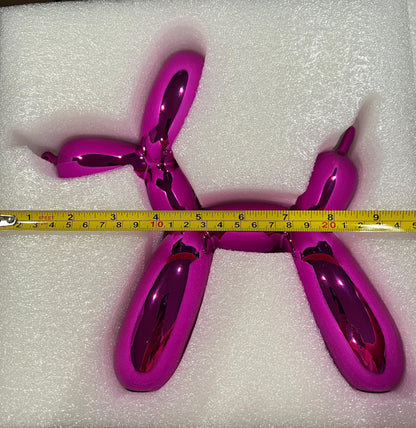 Balloon Dog Resin Statue - Purple - New in Box. Different Sizes Available